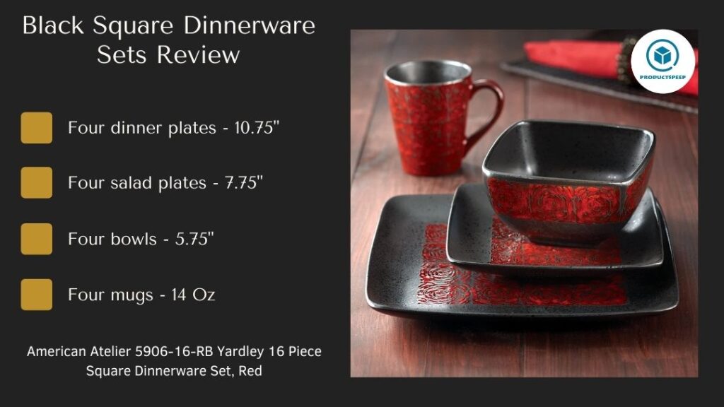 Black Square Dinnerware Sets Review Complete Purchasing Guide
